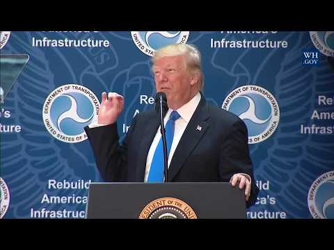 President Trump Delivers Remarks at The Department of Transportation