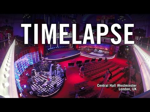 #LateLateLondon Studio Timelapse