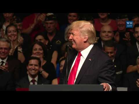 President Trump Gives Participates in a Signing on the US Policy Towards Cuba