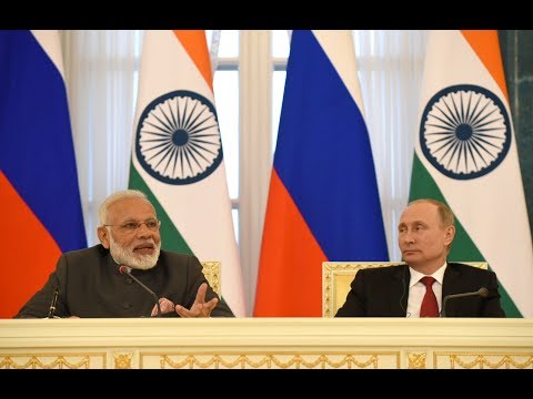 PM’s Speech at Exchange of Agreements and Press Statements with President of Russia Vladimir Putin