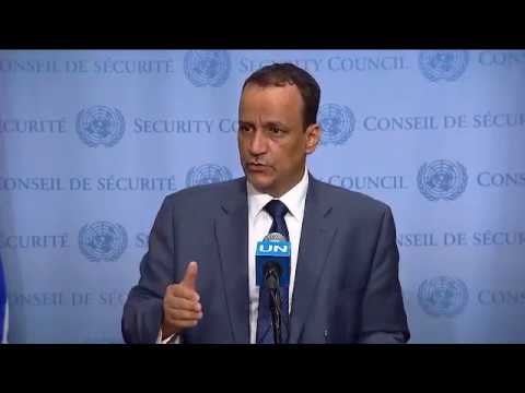 Ismail Ould Cheikh Ahmed (Special Envoy) on the situation in Yemen – Media Stakeout