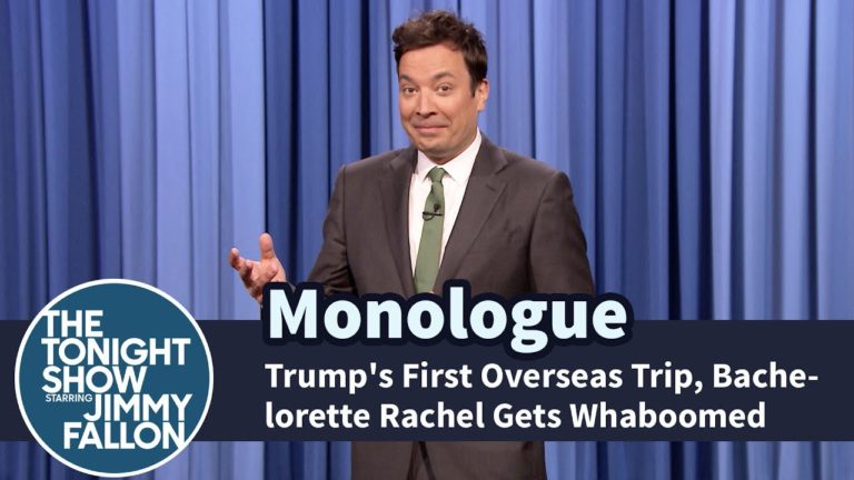 Trump’s First Overseas Trip, Bachelorette Rachel Gets Whaboomed – Monol…
