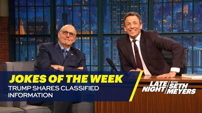 Seth’s Favorite Jokes of the Week: Trump Shares Classified Information