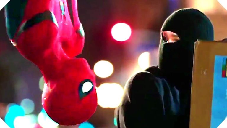 Stan Lee Spots Spider-Man VS Robbers – New Movie Trailers 2017