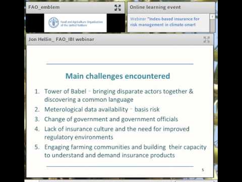 Policy planning perspective on index-based insurance initiative in Nige…