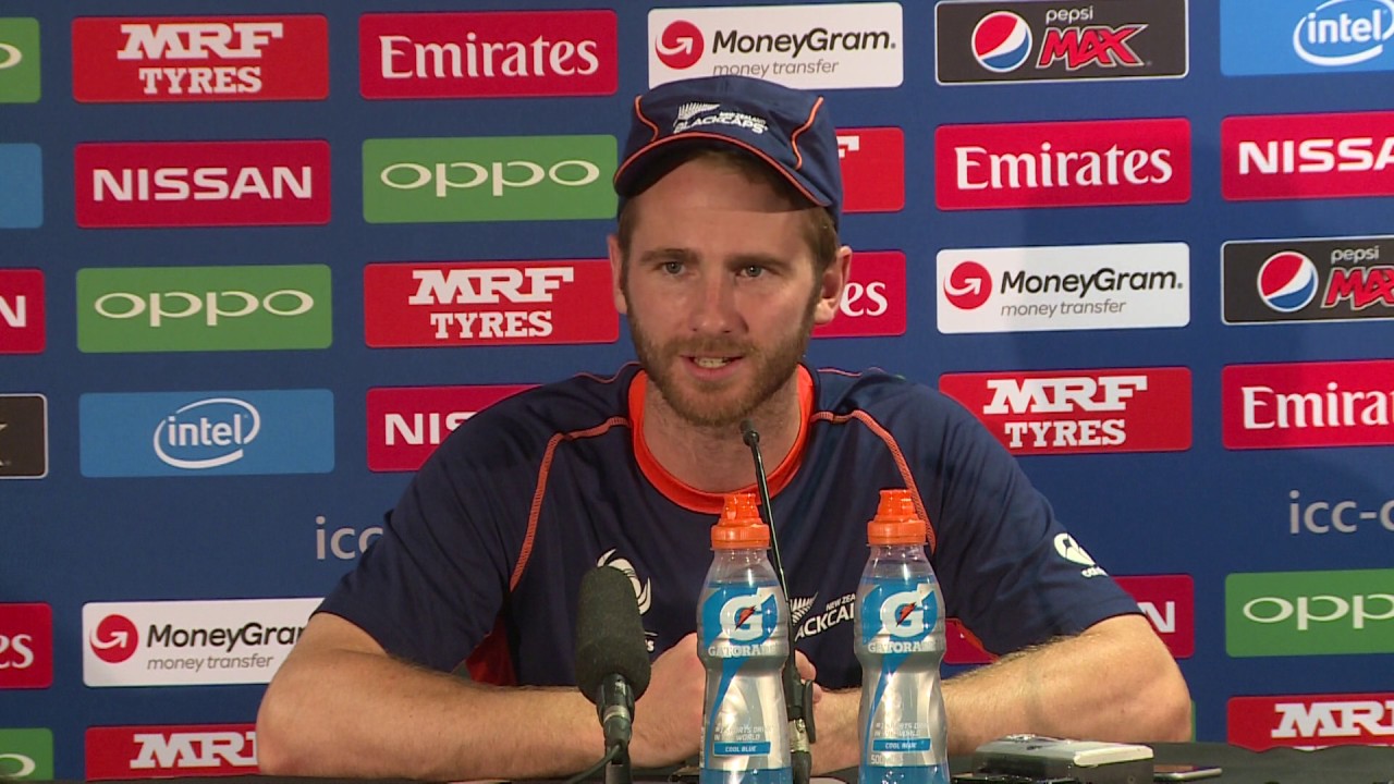 2 June, Birmingham   New Zealand   Kane Williamson post match press conf…