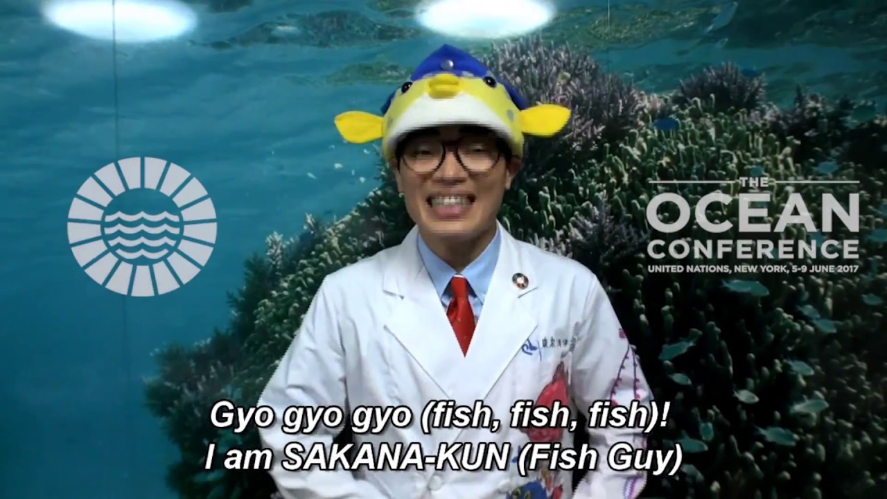 Sakana-kun (Japan) – The Ocean Conference (5-9 June 2017)