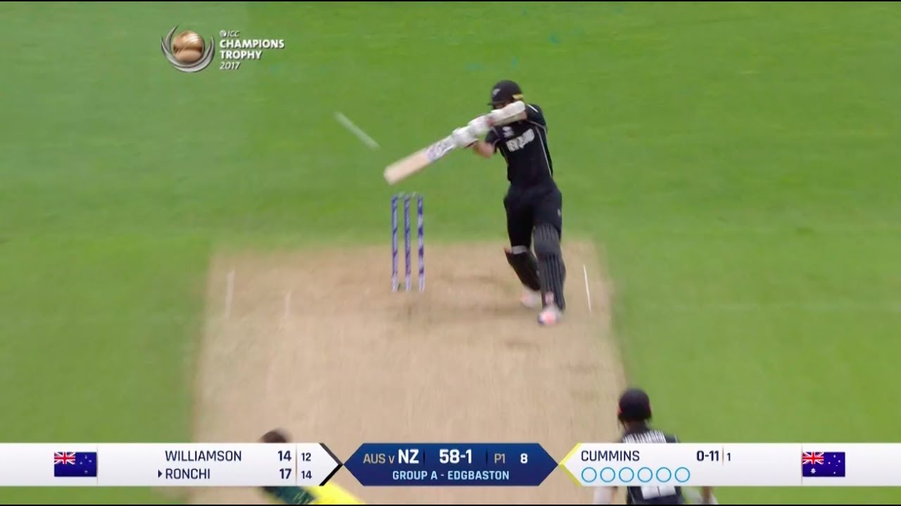 Ronchi slams a six! – #NZvAUS Nissan Play of the Day #CT17