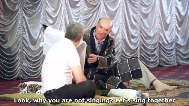 Mobile theater in Tajikistan campaigns against the informal economy