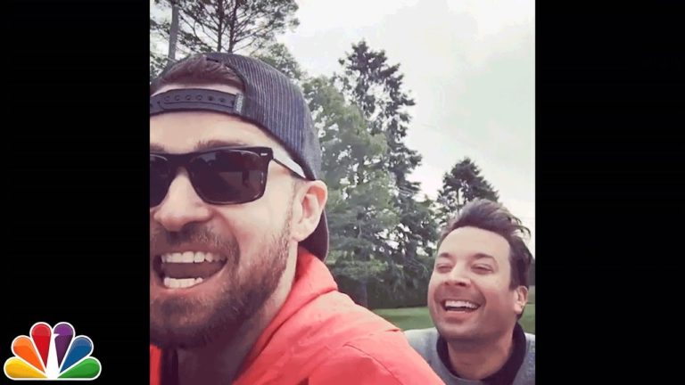Justin Timberlake and Jimmy Fallon Go Bro Biking