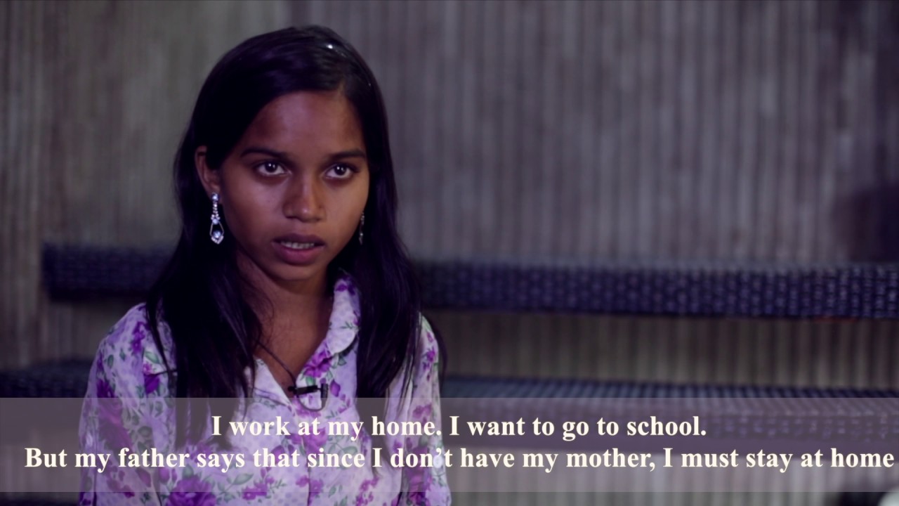 “I work. But I want to become a doctor or a police officer”