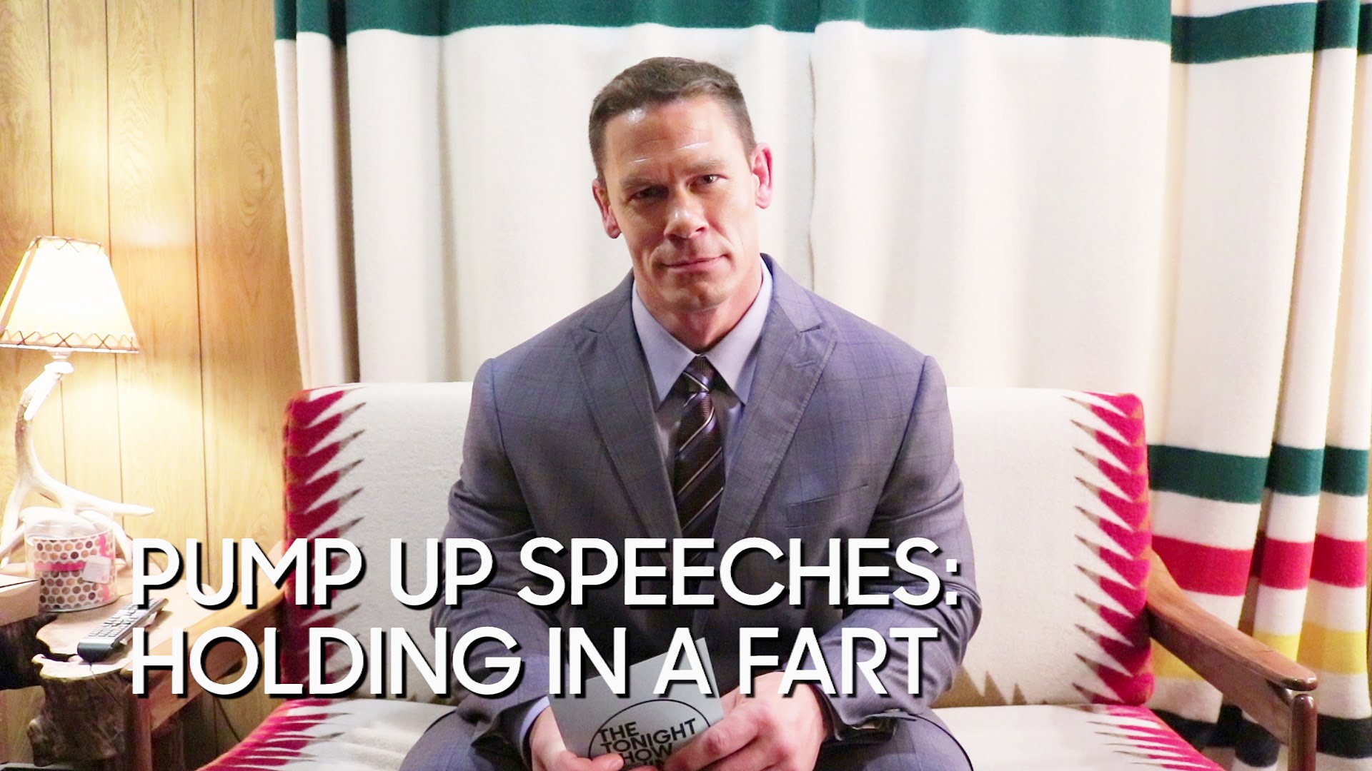 Pump Up Speeches: Holding in a Fart (with John Cena)