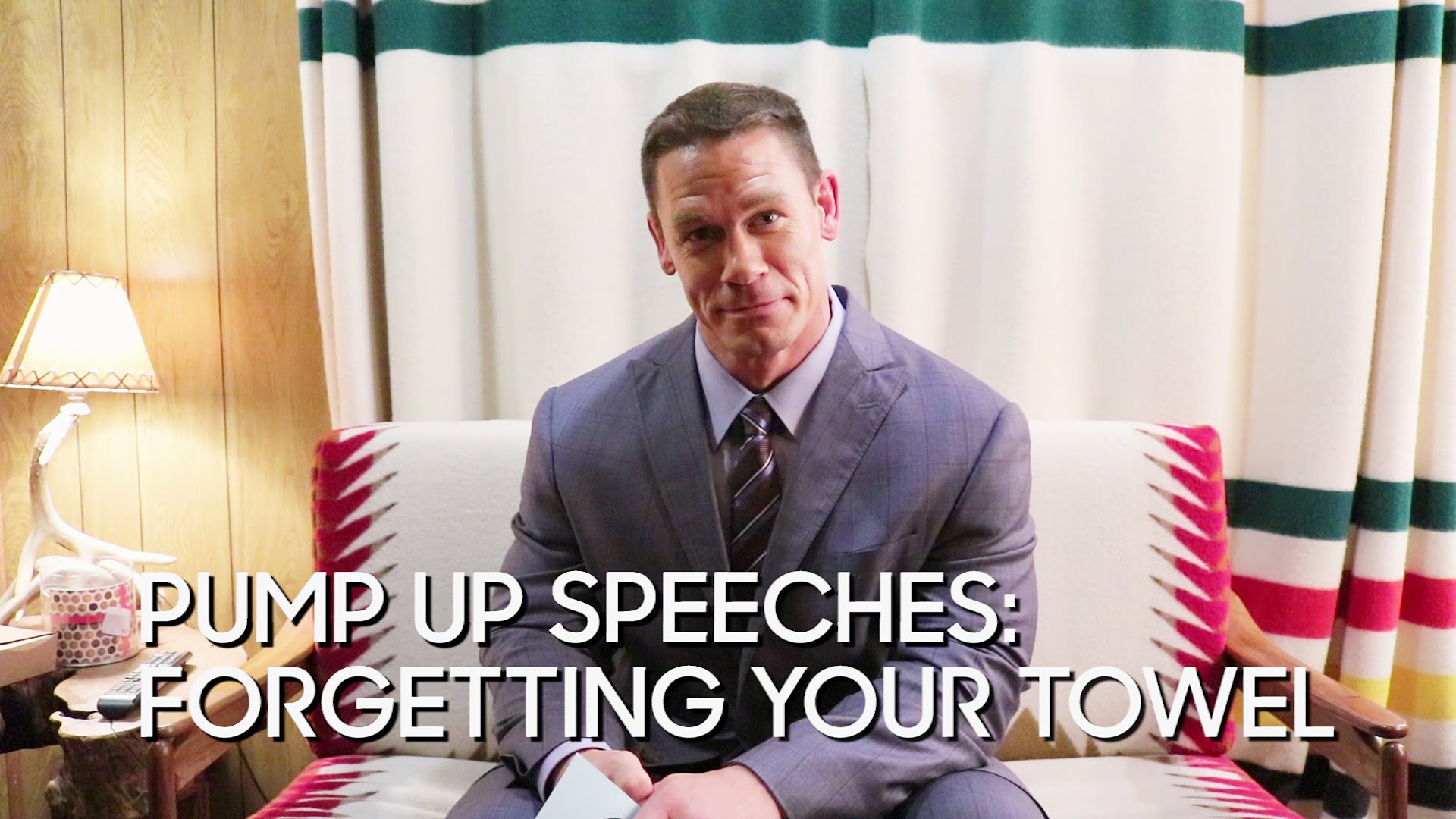 Pump Up Speeches: Forgetting Your Towel (with John Cena)