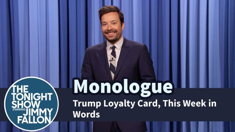 Trump Loyalty Card, This Week in Words – Monologue
