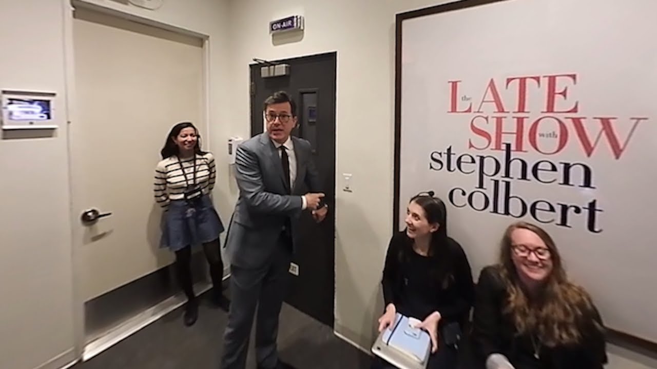 Stephen Colbert’s 360 Tour of The Late Show