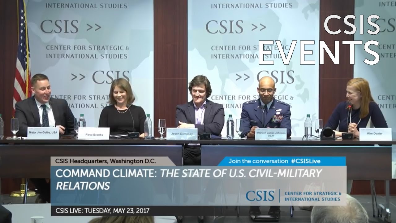 Command Climate: Panel III –   The Military and the Public