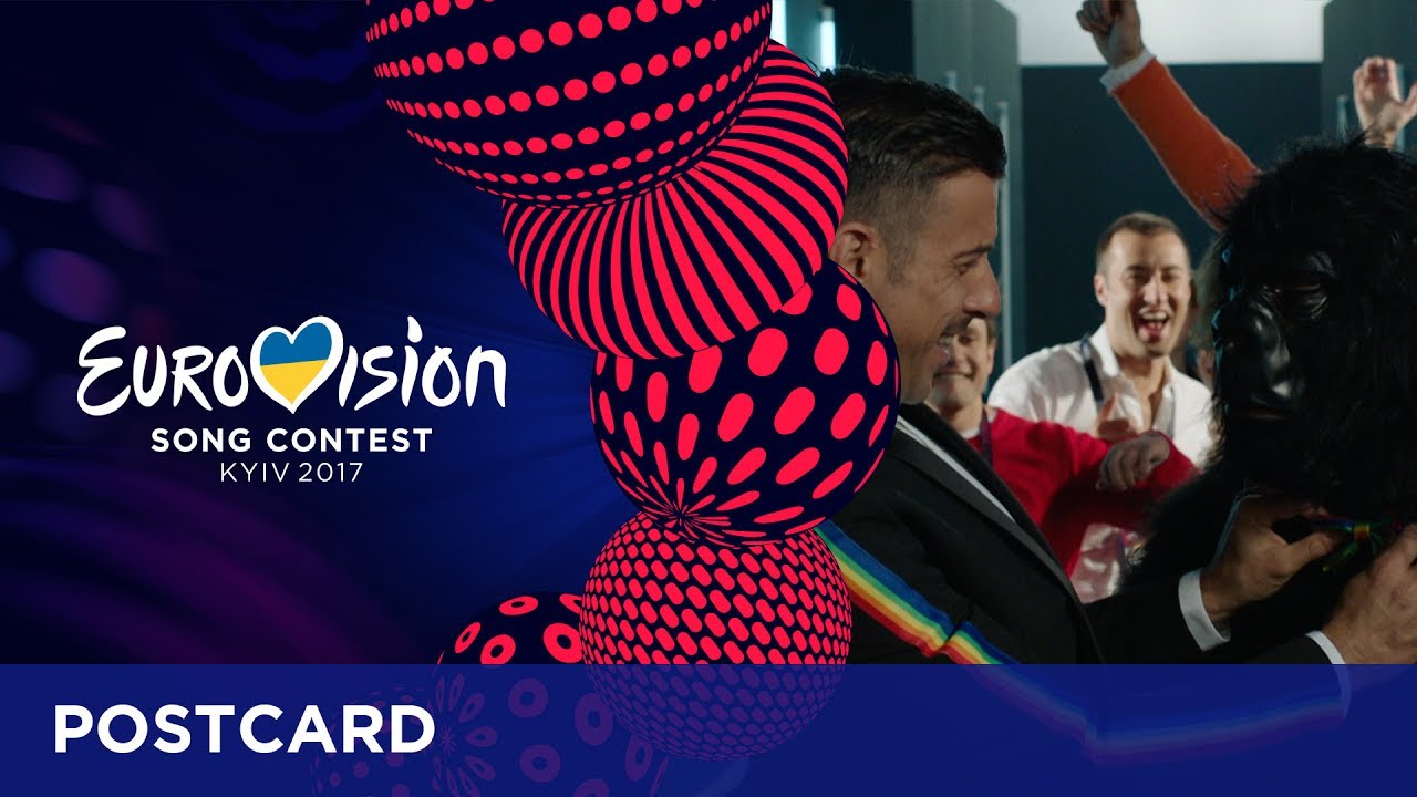 Postcard of Francesco Gabbani from Italy – Eurovision Song Contest 201…