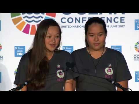 Melati and Isabel Wijsen – World Oceans Day 2017