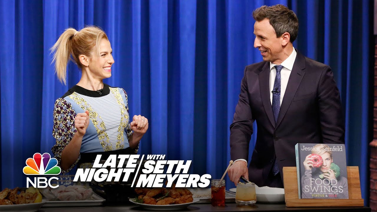 Jessica Seinfeld and Seth Make Vice Fried Chicken and Virtuous Wings
