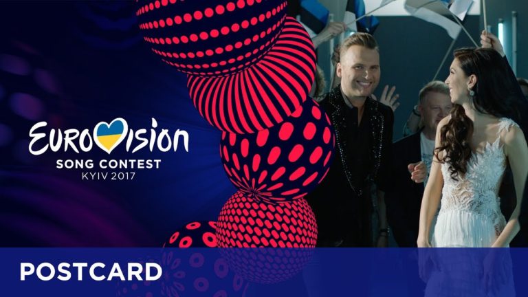 Postcard of Koit Toome and Laura from Estonia – Eurovision Song Contes…
