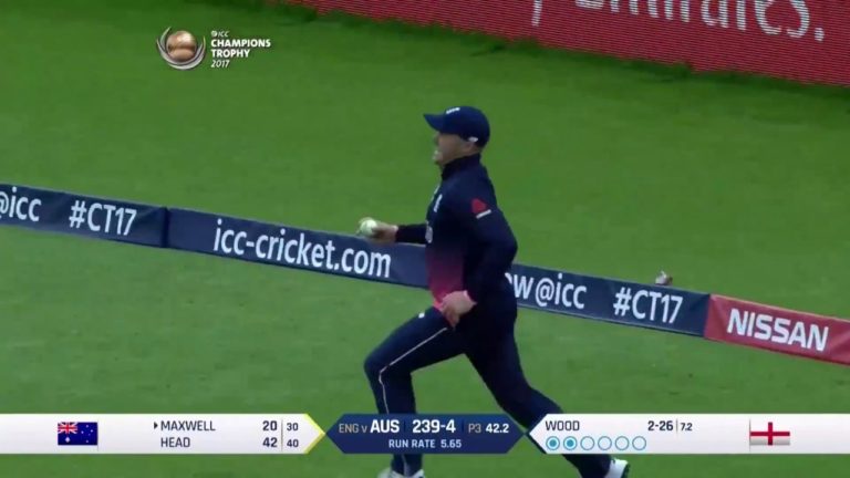 Jason Roy’s athletic catch! #ENGvAUS Nissan Play of the Day #CT17
