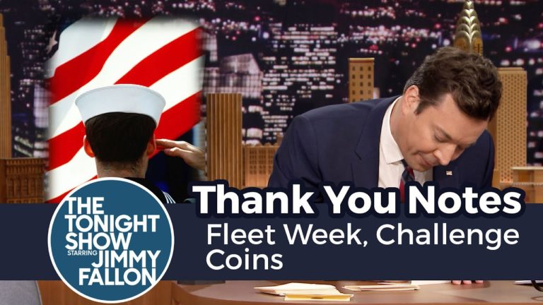Thank You Notes: Fleet Week, Challenge Coins