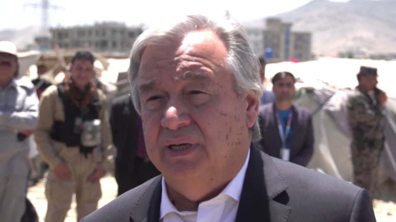 UN chief: ‘peace is the solution’ to Afghan crisis