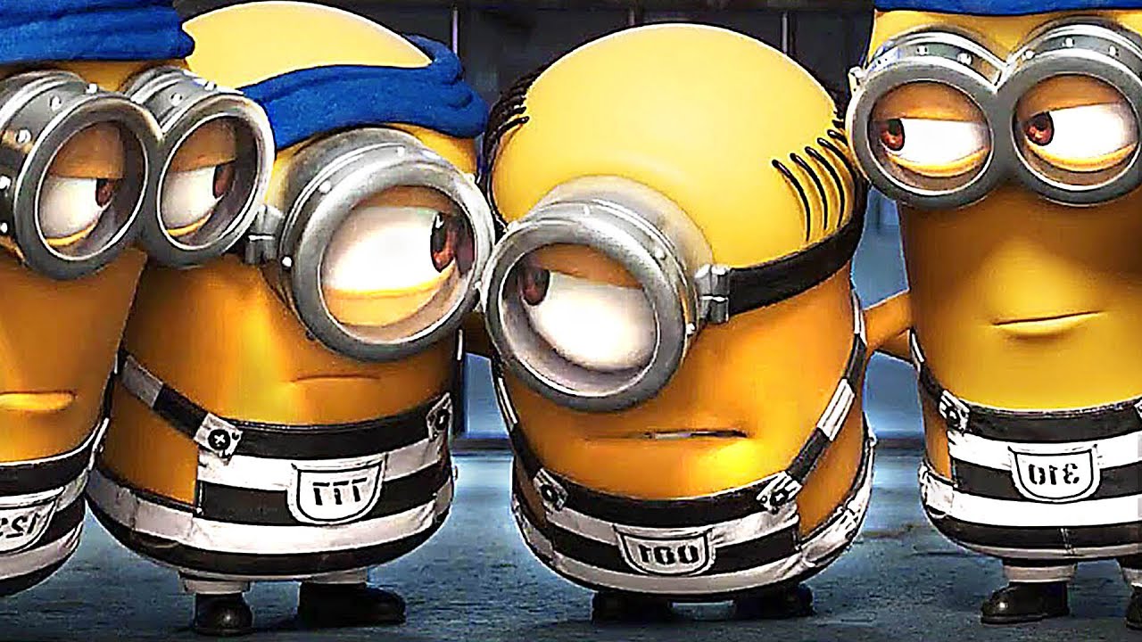 DESPICABLE ME 3 - BEST Movie Clips + ALL Trailers (2017) Animation, Funny  Minions Movie HD