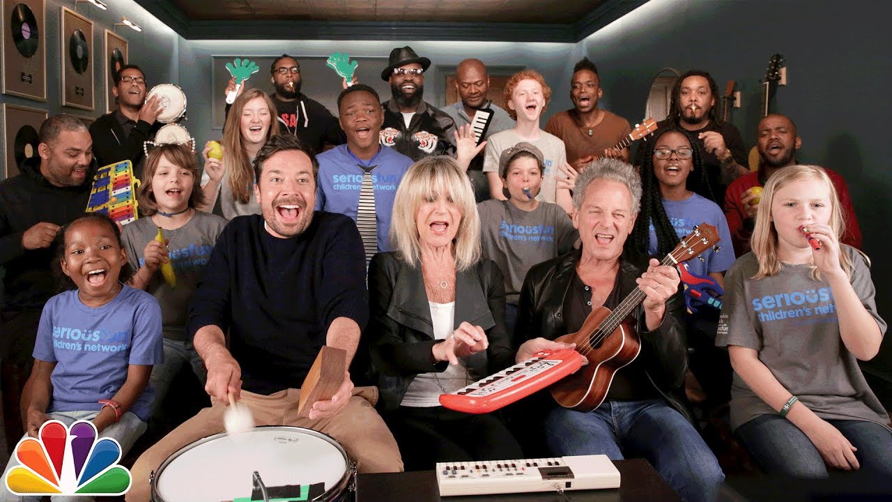 Jimmy Fallon, Kids from SeriousFun, Buckingham & McVie Sing “Don’t Stop…