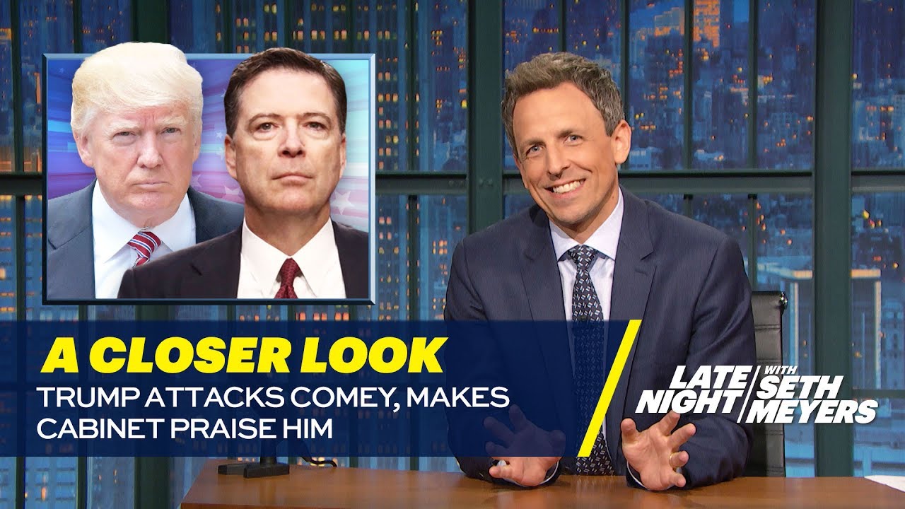 Trump Attacks Comey, Makes Cabinet Praise Him: A Closer Look