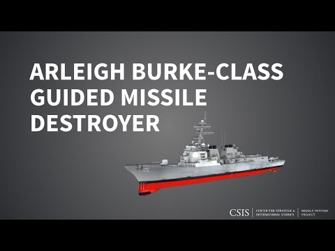 Arleigh Burke-class Guided Missile Destroyer
