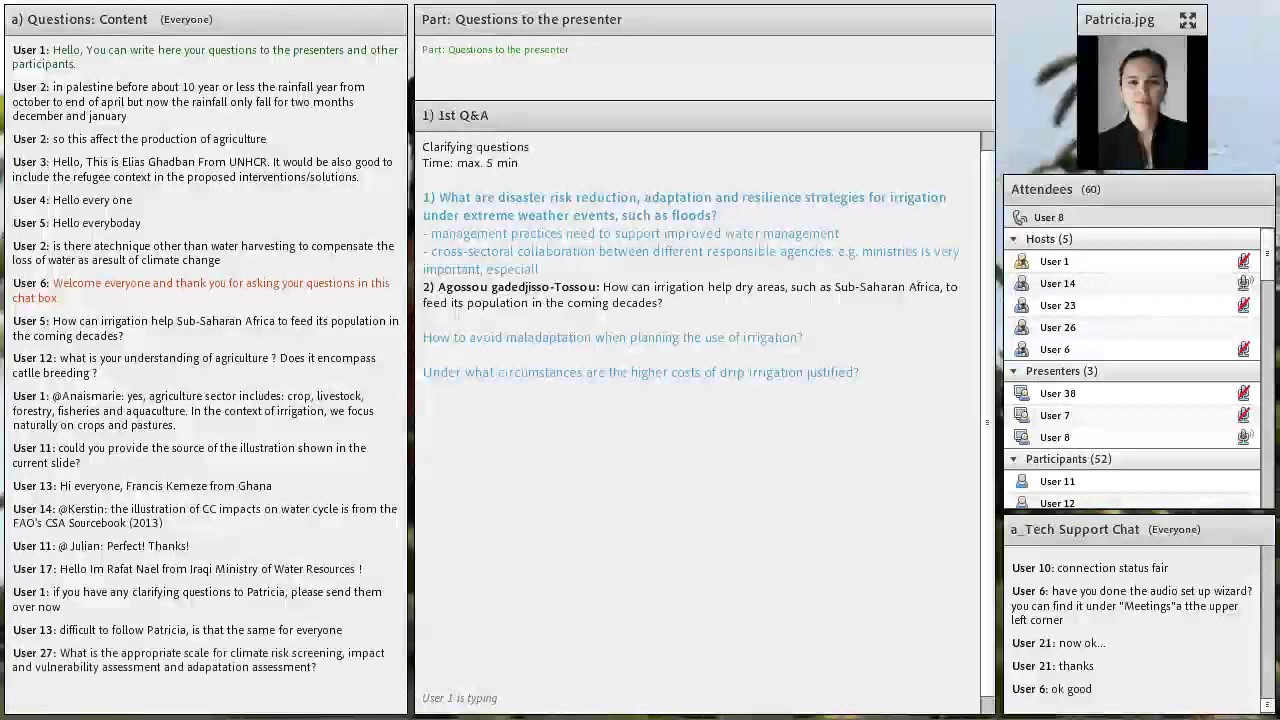 Webinar: Questions and answers with Patricia Mejias Moreno, FAO (part 1…