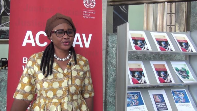 Principes et droits fondamentaux au travail: Entretien avec Marie Thia…