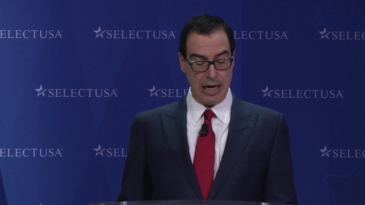 Welcome Address The Honorable Steven T. Mnuchin