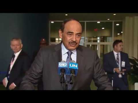 Sabah Al-Khalid Al-Sabah (Kuwait) on election of non-permanent members of Security Council