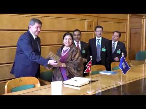 President Bidya Devi Bhandari addresses the 106th International Labour…