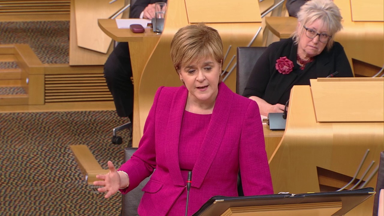 First Minister’s Questions – Scottish Parliament: 29 June 2017