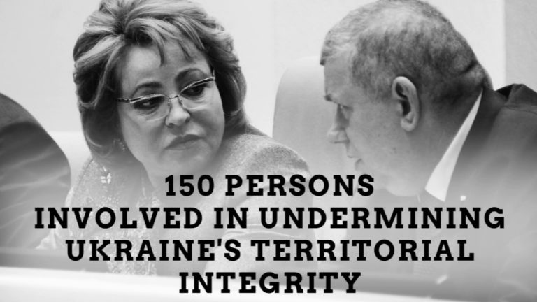 Why did the EU impose sanctions on Russia?