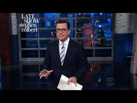 Comey Attack Ads Inspire Stephen To Create His Own