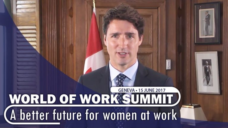 Justin Trudeau: We all benefit when women participate fully in our eco…
