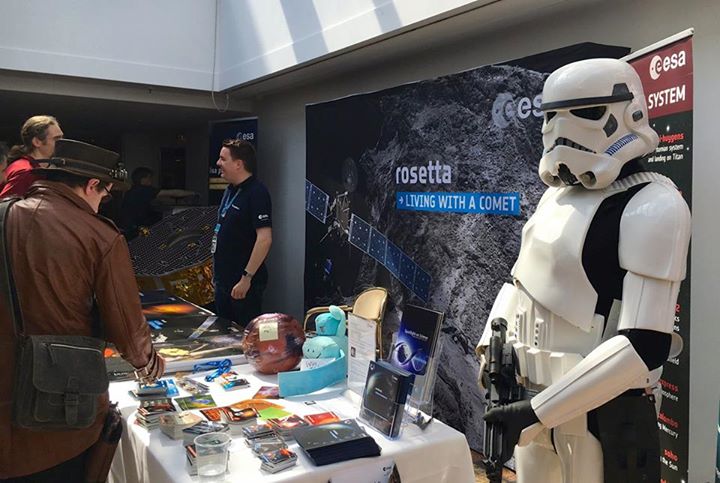 Bonn, Germany: the FedCon family love science! Yesterday’s sessions filled the h…