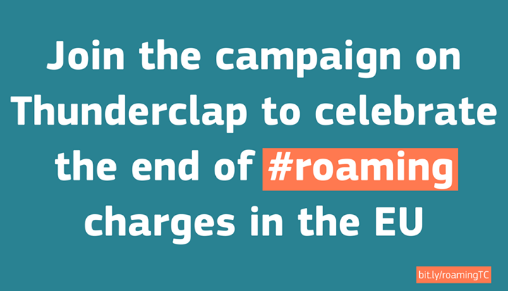 The end of  #roaming charges in the EU: we’re looking for 50…