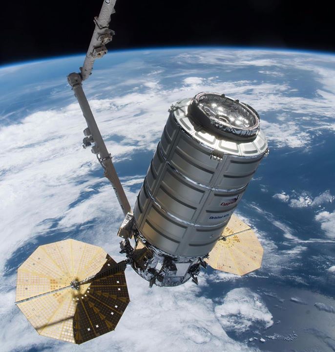 Wake up tomorrow to watch Orbital ATK’s Cygnus cargo vehicle…