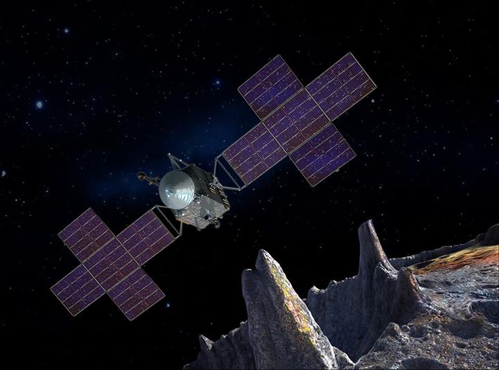 Our Psyche mission that will explore a metal asteroid, is ge…