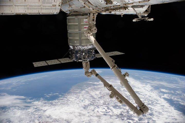 LIVE NOW: Orbital ATK’s  #Cygnus cargo spacecraft to depart …