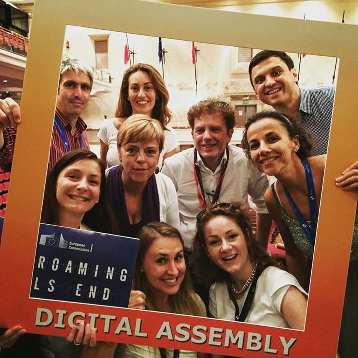 We didn’t manage to fit everybody on the picture. But here a…