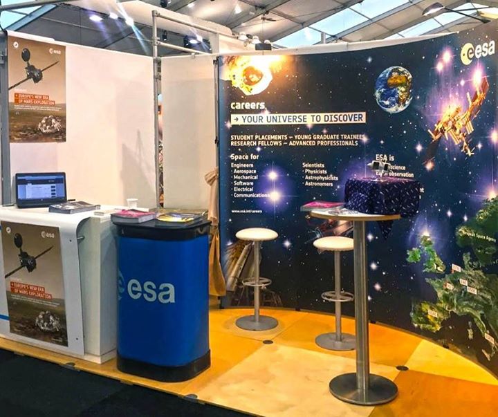 On Monday, ESA will be in TU München-Garching for the IKOM job fair. Stop by our…