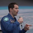 Thomas Pesquet au salon du Bourget