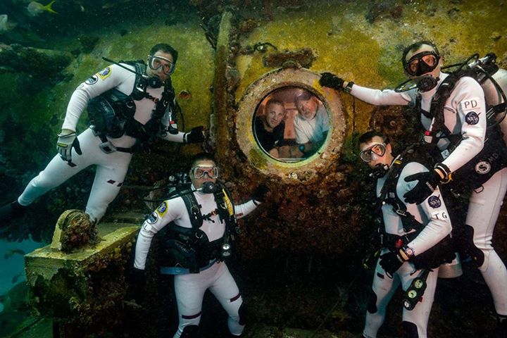 ESA – European Space Agency shared NASA NEEMO’s photo.
