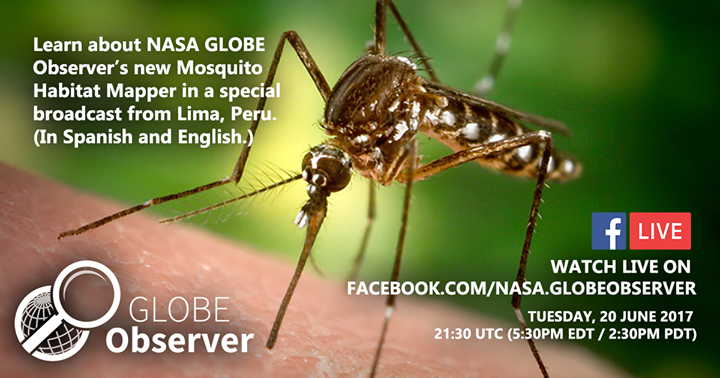 Join NASA’s GLOBE Observer Today at 5:30 p.m. EDT to learn h…